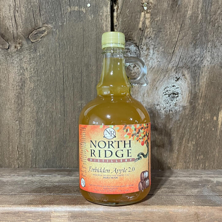 Forbidden Apple 2.0 a specialty drink made by North Ridge Distillery in Medina, NY.